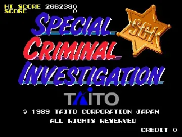 Special Criminal Investigation (World set 1)-MAME 2003